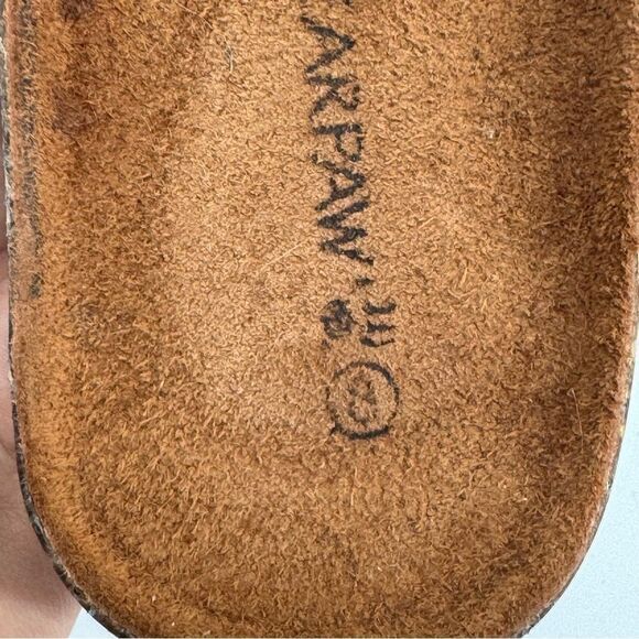 Bearpaw Women's Leather Slip on Slide Sandals Size 8 New - Picture 9 of 9